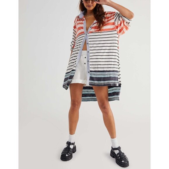 Free People Tops - 🌟RARE🌟NWOT Free People School House Tee / Original Combo $148 MSRP